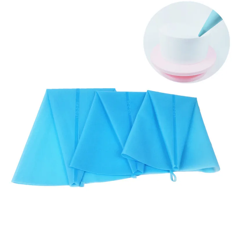 

Baking Tools TPU Silicone Squeezing Bag Cream Cake Sack Bag Large Medium And Small Cookie Squeezing Flower Bag