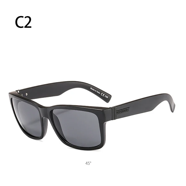 RFOLVE, летние, для путешествий, модные солнцезащитные очки, мужские, брендовые, квадратные, ультралегкие очки, оправа, солнцезащитные очки, мужские, модные, оттенки, RX5 - Цвет линз: C2 Black Lens