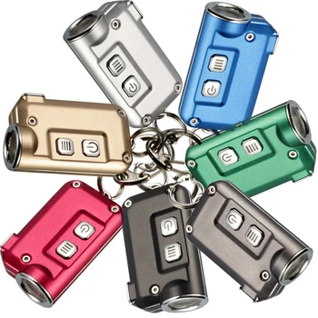 

NITECORE TINI USB Rechargeable mini Keychain Light CREE XP-G2 S3 max 360 lumen small flashlight with Built-in Battery