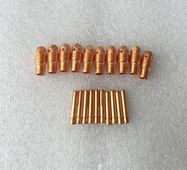 

Free Shipping 40PCS TIG Welding Torch Collet 0.5mm And Collet Body 0.5mm For WP-9