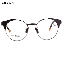 ZOBWN модные очки Женские Ретро винтажные очки для чтения; оправа мужские очки Оптические Feminino Oculos De Grau Femininos gafas