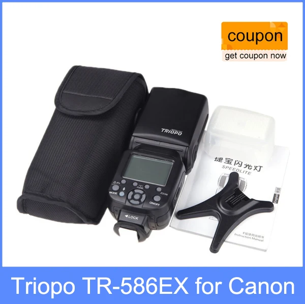  Triopo TR-586EX     TTL  Speedlite  Canon EOS 550D 60D 5D Mark II,  YONGNUO YN-568EX II