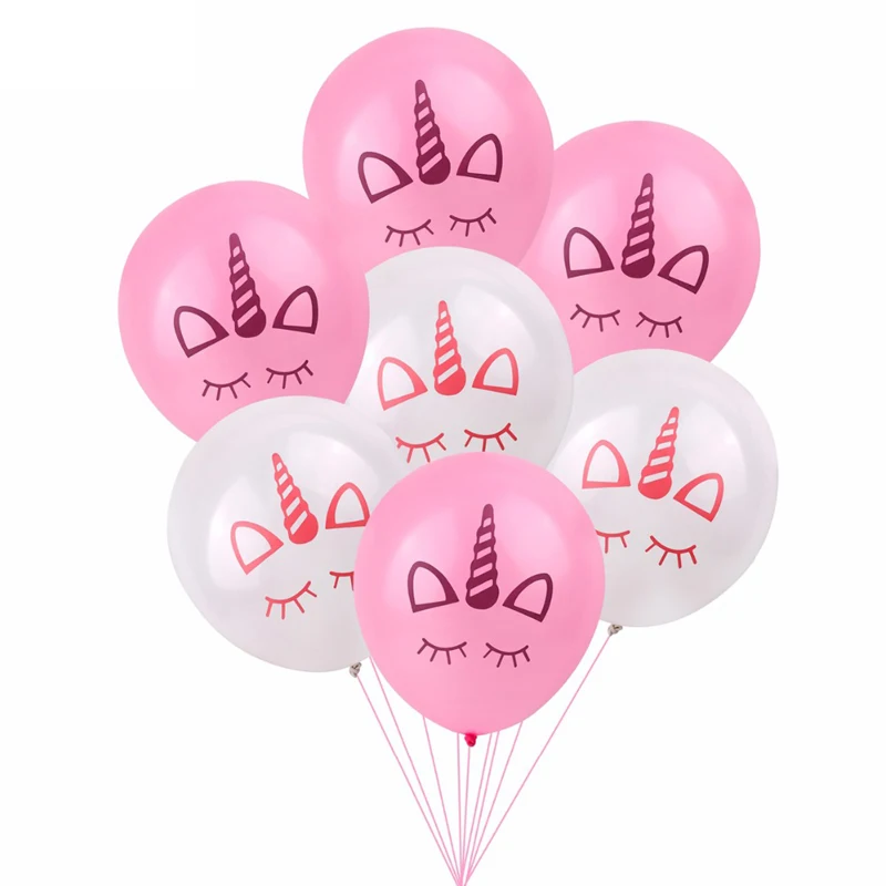 FENGRISE-20pcs-lot-Pink-Unicorn-Balloon-Unicorn-Party-Decoration-Kids-Happy-Birthday-Unicorn-Party-Favors-Unicorn (3)