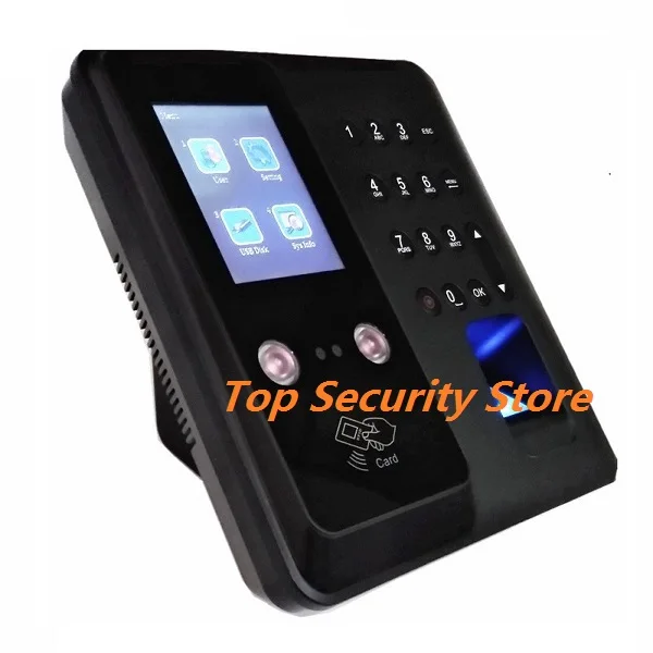 High Resolution Camera TCPIP Biometric Fingerprint and Face Recognition Time Attendance Device-8 (2)