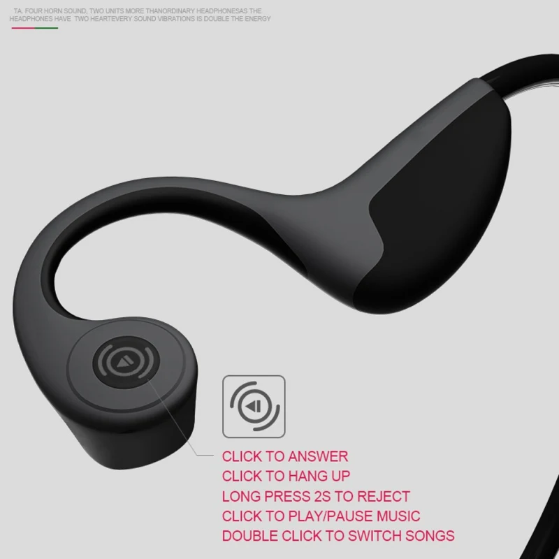 Esporte Fone de Ouvido Com Microfone Fones