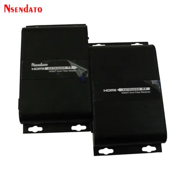 

LKV378A HdbitT Optic Fiber HDMI Extender 1080P With IR Control HDMI Repeater Transmitter Sender Receiver Converter up to 20KM