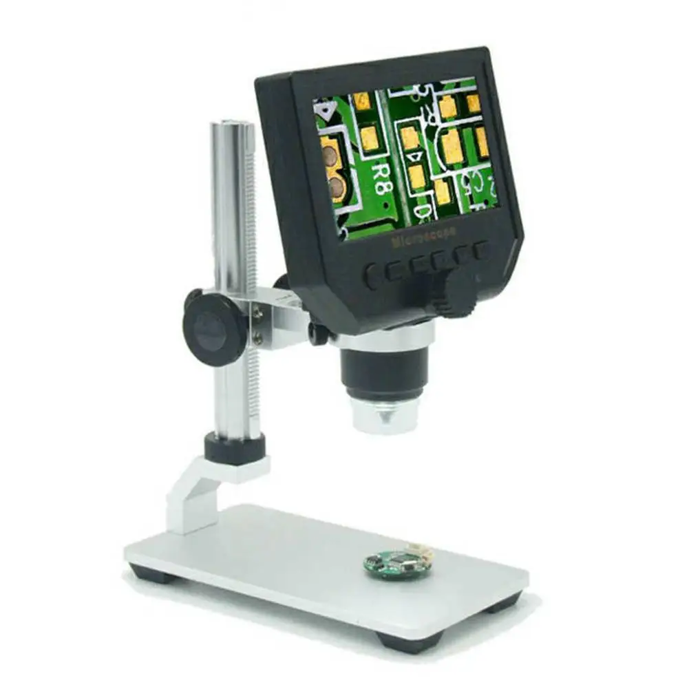 

LanLan 4.3-inch OLED Display 600X High-definition LED Digital Microscope
