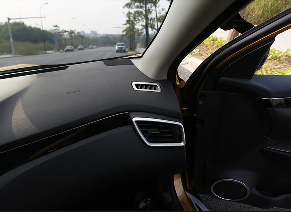 Fit For Nissan Qashqai j11 Dashboard Air Vent Trim Cover Bezel Interior Garnish Front Insert Frame
