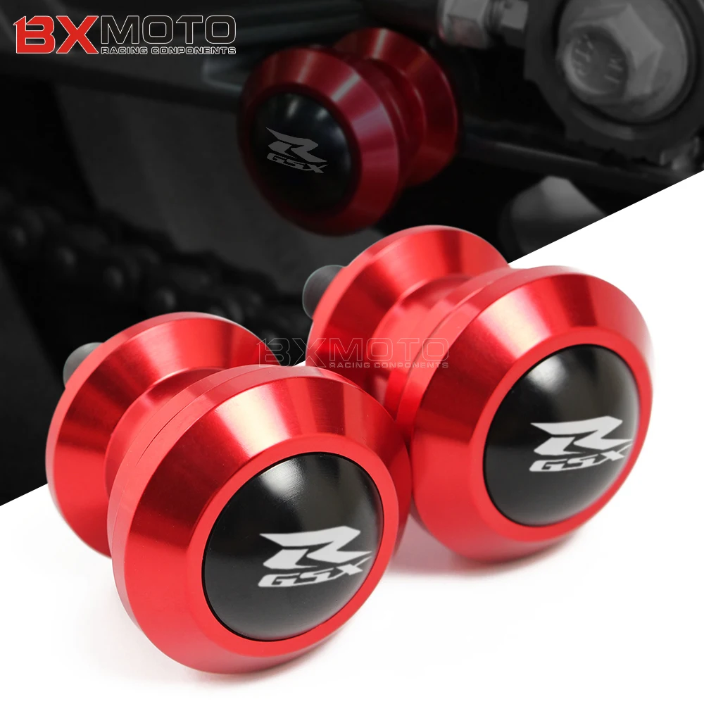 

For SUZUKI GSX R GSXR 600 K6 GSXR 750 GSXR 1000 K7 K9 GSXR1000 Motorcycle CNC parts Swingarm Spool Slider stand Screws 8MM