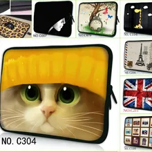 Модный мягкий неопрен 10 11,6 12 13 13,3 14 15 15,6 17 17,4 дюймов Универсальный чехол для ноутбука чехол для компьютера чехол