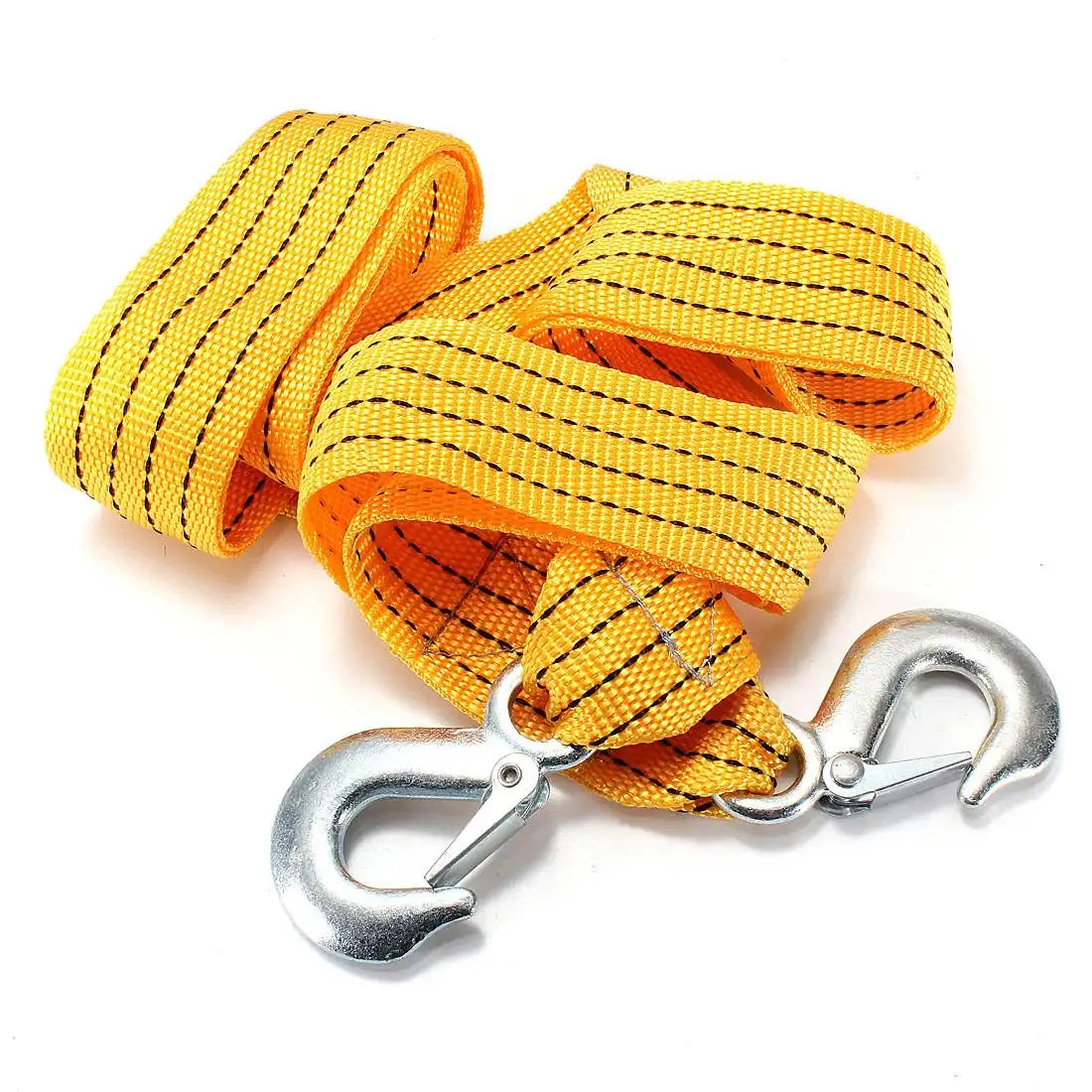 Tow Rope 9 Ft 3 Tonnes 2.8M Car Towed Band Truck Pulling Rope Tow Towing Pull Rope with Wrought