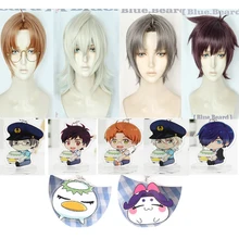 SARAZANMAI Jinnai Enta Akutsu Mabu Yasaka Kazuki Reo Niiboshi аниме-волосы косплэй костюм парик игры роль кольцо для ключей стенд пластины подарок