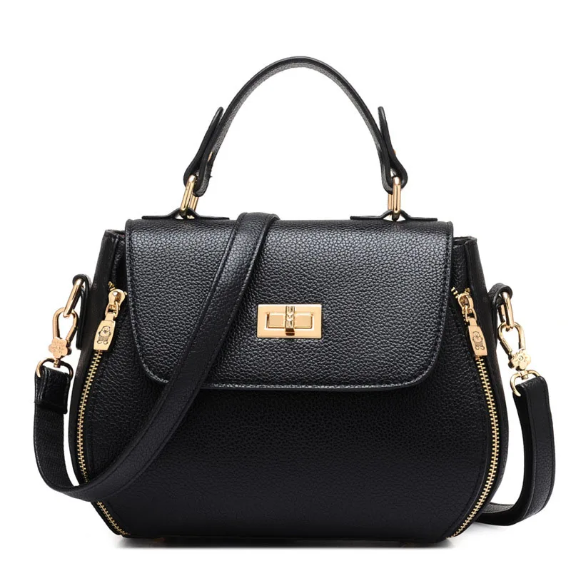 

Women Handbags Doctor Bags PU Leather Shoulder Crossbody Bags New Luxury Brand For Women Bolsos Muje SS0162