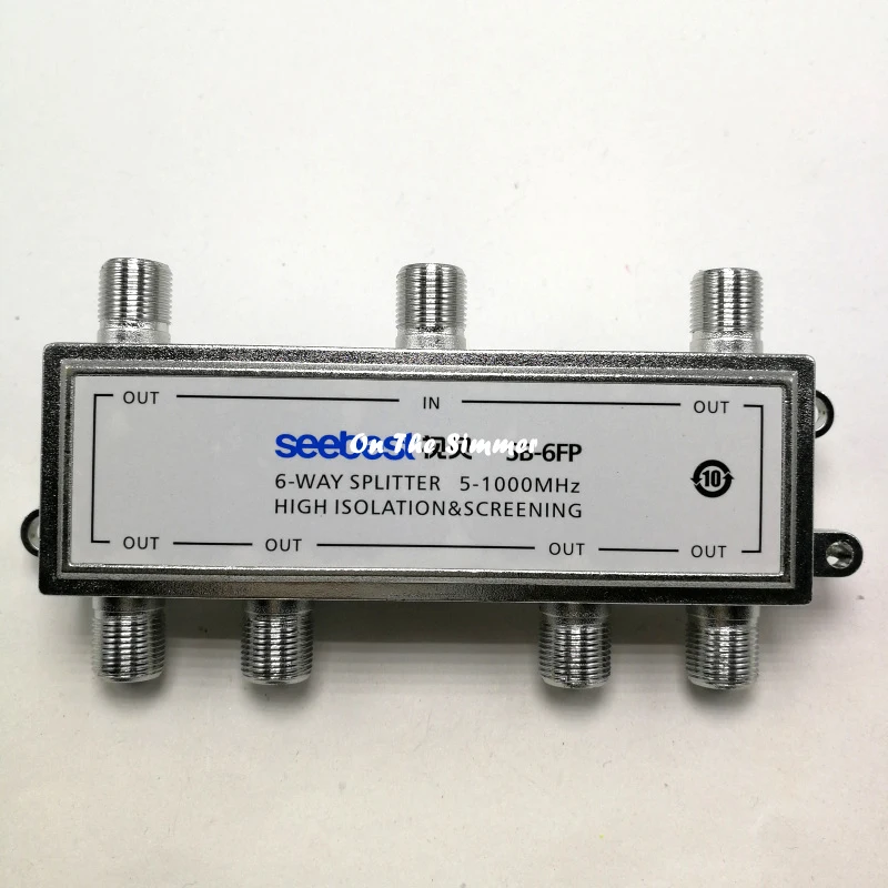 6FP digital cable TV distributor, one point, six closed circuit TV