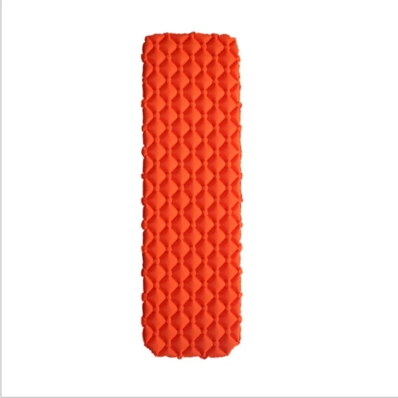 Портативный наружный надувной коврик для кемпинга нейлоновый легкий Сверхлегкий компактный водонепроницаемый воздушный походный коврик