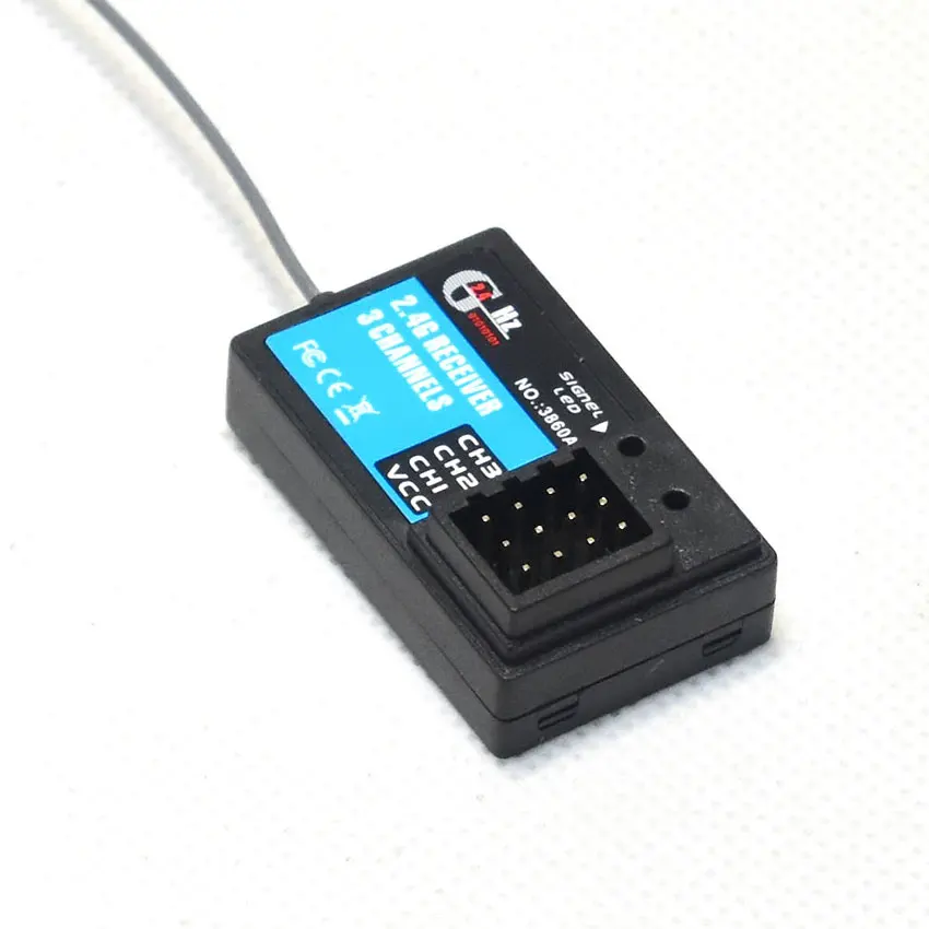

TSD part R3860A 3CH 2.4GHz Receiver Frequency-hopping splash-proof
