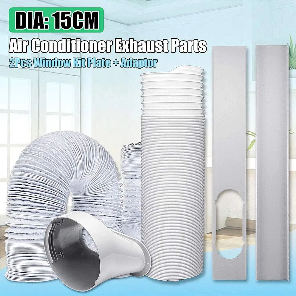 

Hot Sale Exhaust Duct Interface Hose ABS Connector Adapter for Air Conditioner Part TY