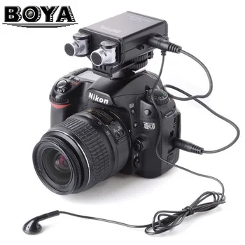 

BOYA BY-SM80 Stereo Video Microphone with Windshield for Canon for Nikon for Sony DSLR Camera Microphone Camcorder