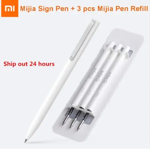 Оригинальный Xiaomi Mijia авторучка 9 5 мм PREMEC гладкая Швейцария заправка MiKuni японские