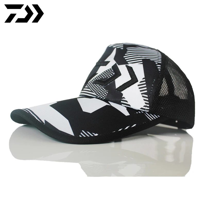 

Daiwa Sun Protection Caps Fishing Hats Breathable Outdoor Sports Head Wear Running Golf Quick Dry Anti-UV Magic Scarf Fishing