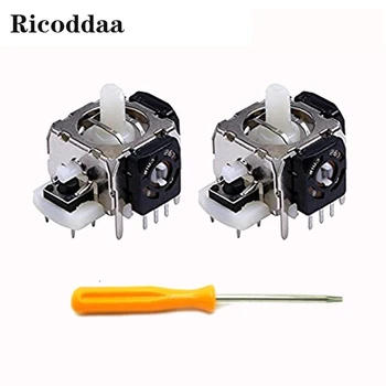

3 in 1 For XBOX 360 Controller 3D Analog Joystick Sensor Module Potentiometer With T8 Screwdriver Tool For Xbox 360 Controle