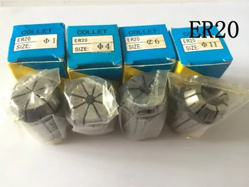 

6.5mm ER20 Spring Collet Chuck Tool Bit Holder For CNC Milling Lathe Chuck