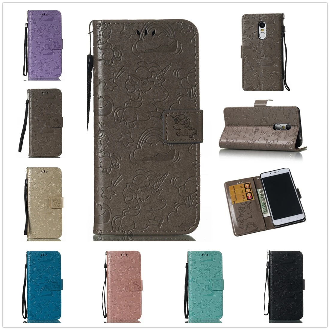 

capirotazo case For Redmi Note 6 Funda Redmi 5A 5 Pro Plus Leather Flip Cas for Mi A1 5C Xiaomi Note 4 X Xiaomi Full Card Wallet