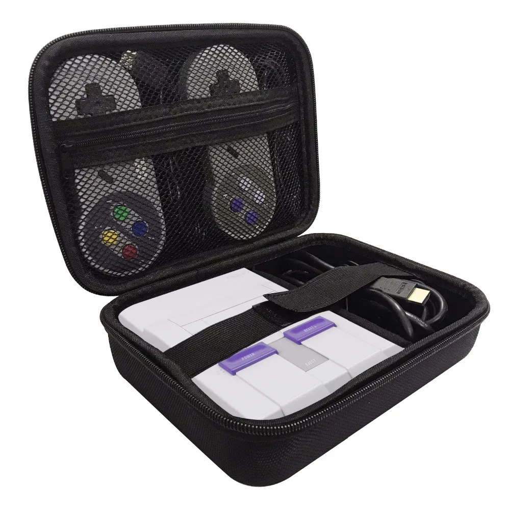 Hard Travel Carrying Case Bag for Nintendo SNES Super NES Classic Mini