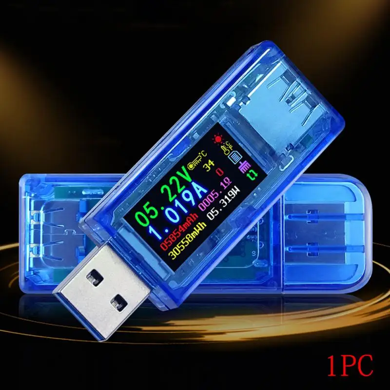 Тестер точности и стабильности USB 3 0 цветной ЖК дисплей вольтметр емкость