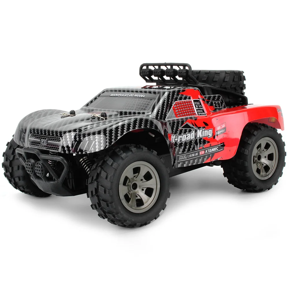 

1885-B 2.4G Remote Control System 1/18 Up To 18km/H Speed Drift RC Off-Road Car Desert Truck RTR Toy Gift 260 Strong Power Motor