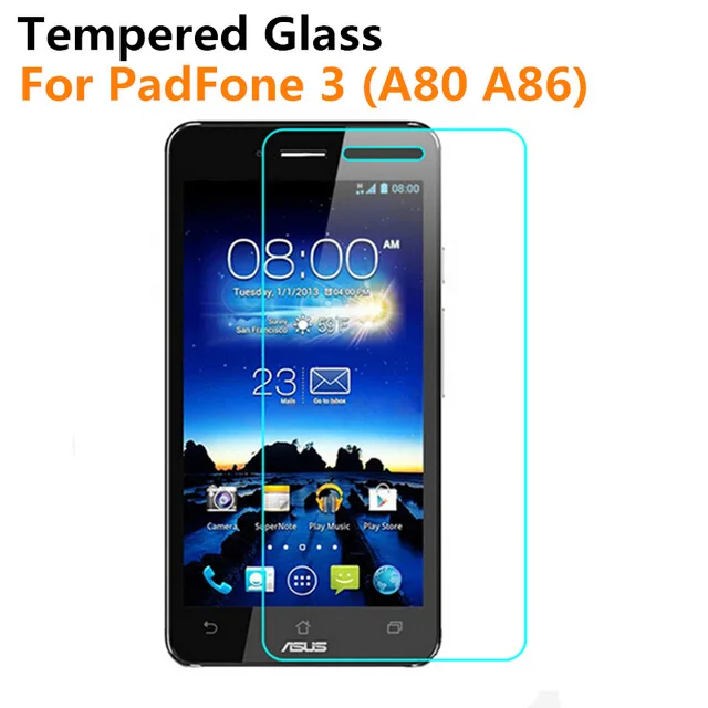 2.5D Закаленное стекло для ASUS PadFone S Высококачественная защитная пленка