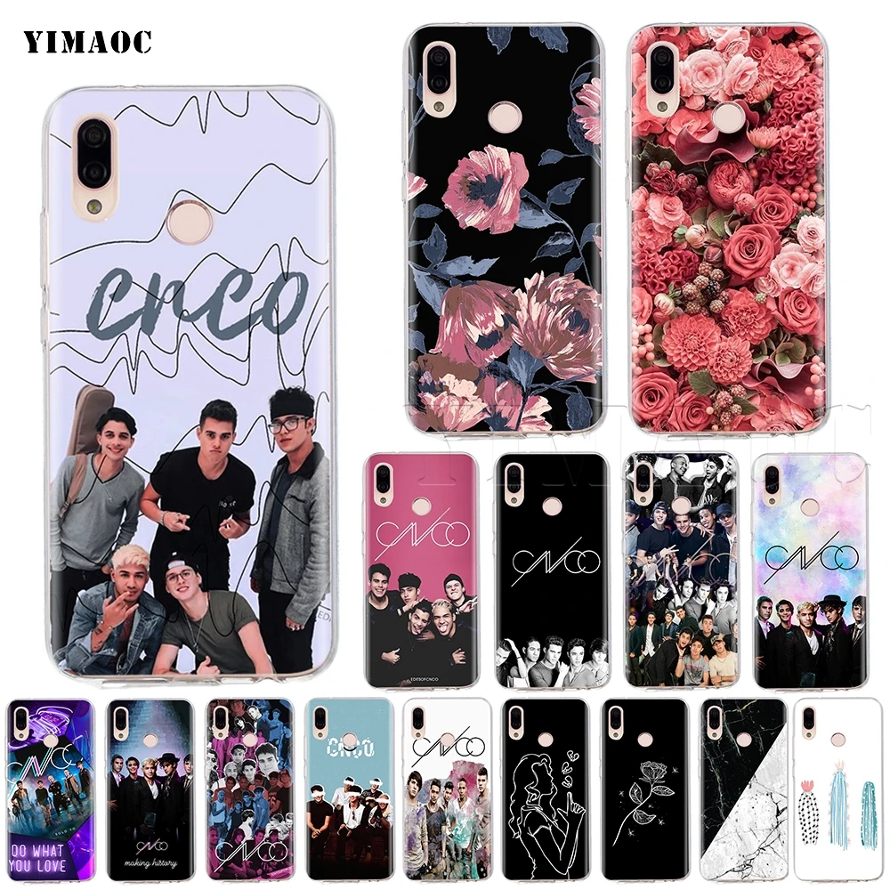 YIMAOC CNCO Christopher Velez Silicone Case for Huawei Honor Y7 Y9 8C P smart prime 2018 2019