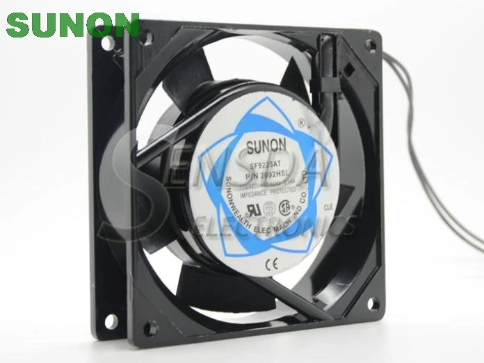 Sunon SF9225AT 2092HSL 9025 9225 9 см 90 мм AC 110V Серверный корпус охлаждающий вентилятор|case cooling