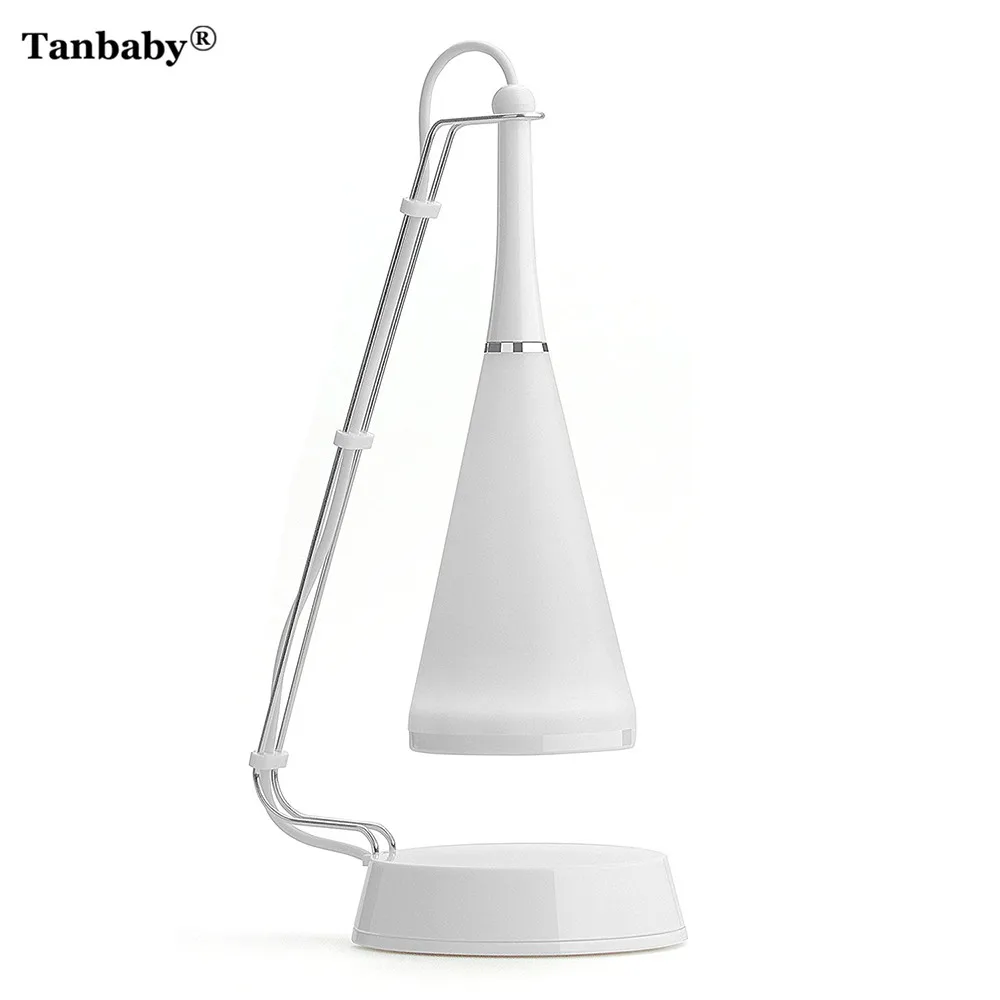 

Tanbaby LED Touch Sensor Table Lamp Bluetooth Speaker Light Adjusted Audio Desk Lamp With Audio Cable USB Charging Night Light