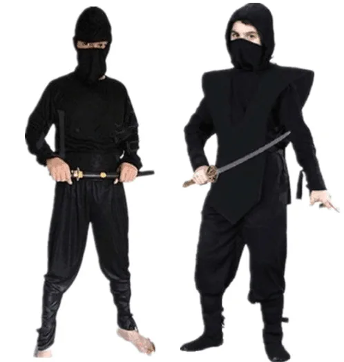 

Halloween Show Black Clothes Knight-errant Thieves Nightwear Black Antique Nightwear Assassin Service Ninja Clothing