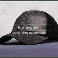 Лидер продаж Мода Snapback Кепки S Доры Бейсбол Кепки узор змеиной кожи Кепки для человека d-1853