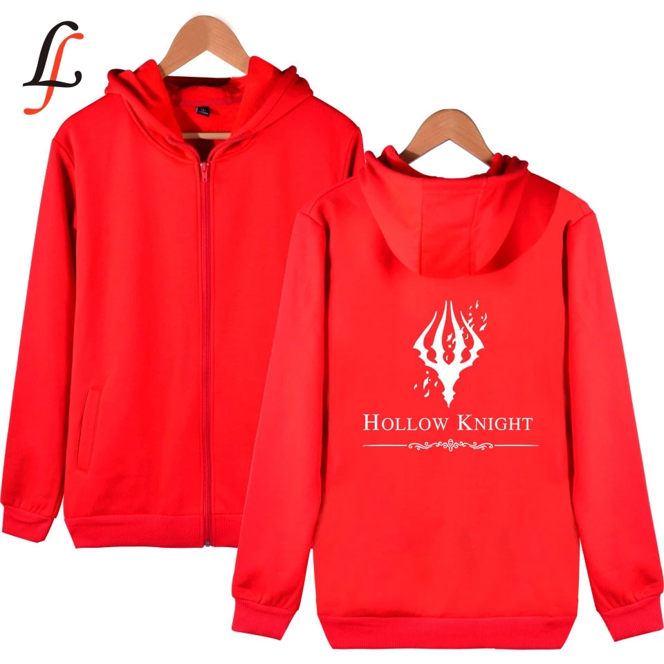 

Hollow Knight Harajuku Kpop Zipper Hoodies Sweatshirt Women Men Shein Streetwear Oversize outwear Hip-Hop Bangtan Boys Clothes