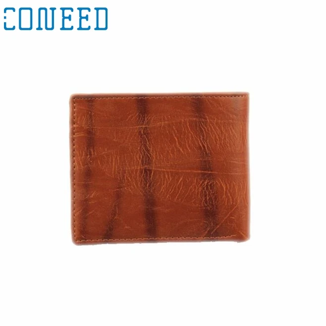 

Charming Nice CONEED Men Leather Card Cash Receipt Holder Organizer Bifold Wallet Purse Jn1 Y20