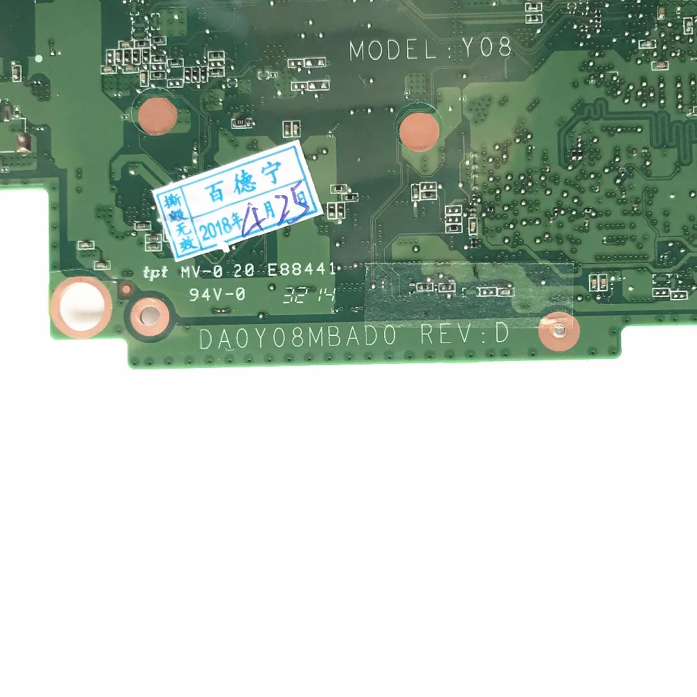 Reboto Высококачественная материнская плата для ноутбука HP Stream 14 Z010NR &quot783049 501 DA0Y08MBAD0