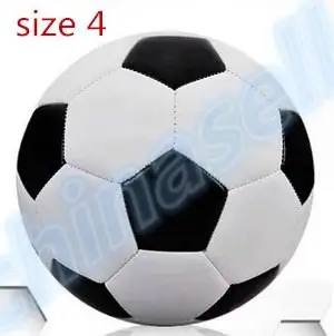 1 قطع كلاسيكي أسود أبيض حجم الطفل 4 في بوتيل الداخلية معيار الكبار الحجم 5 بو كرة القدم الكرة الكرة التدريب الكرة