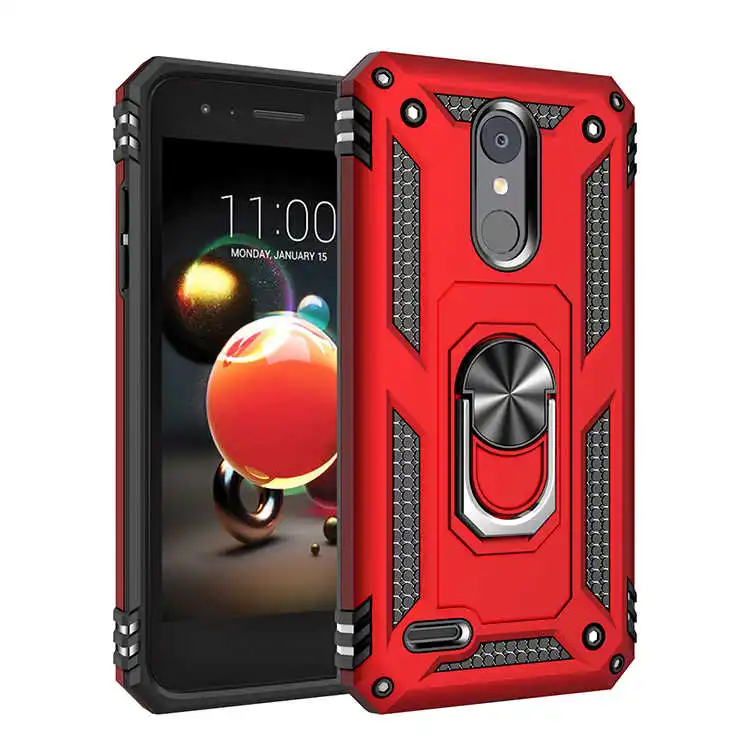 

Luxury Heavy Duty Armor Shockproof Phone Case For LG Stylo 5 K40 LG aristo 2 aristo 3 Armor Case Hybrid Bumper Silicone Cover