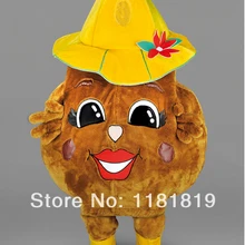 Костюм талисмана картофеля Модный на заказ костюм аниме косплей наборы маскарадный костюм