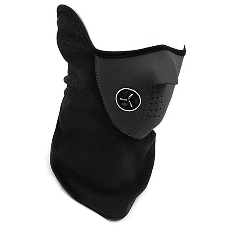Outdoor Masks Airsoft Warm Fleece Half Face Mask Cover Face Hood