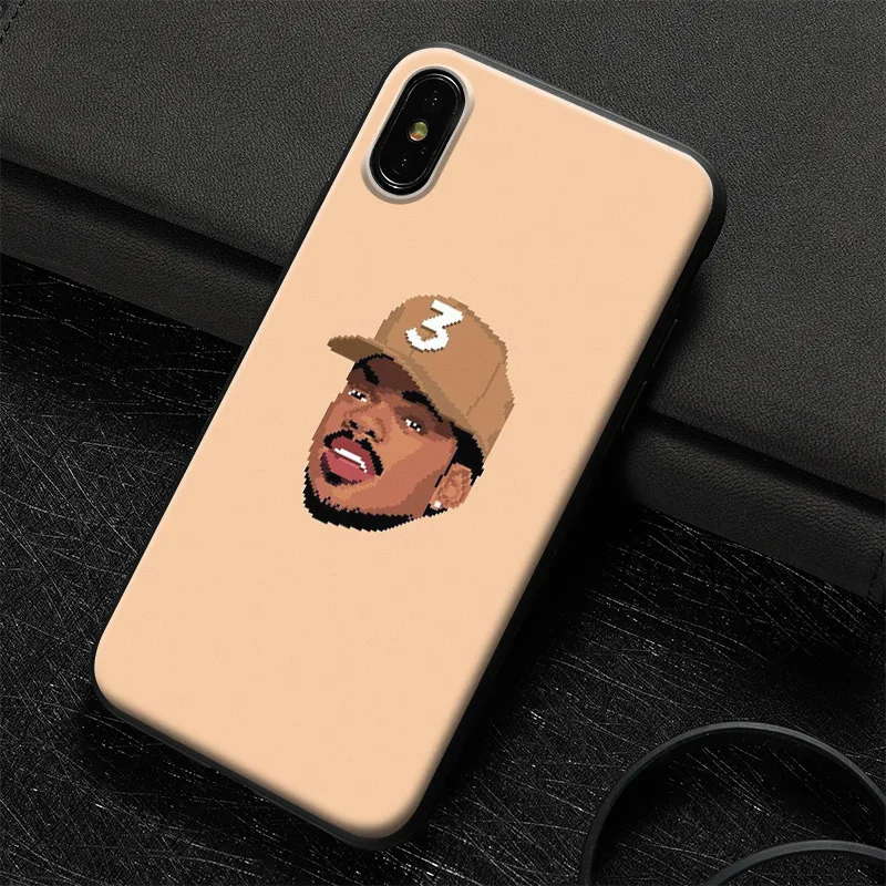 

Chance The Rapper 8 bit Rap rapper Soft Silicone Phone Case Cover Shell For Apple iPhone 5 Se 5s 6 6s Plus 7 8 7Plus 8Plus X