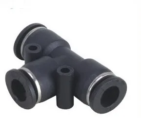 

6mm Equal Tee Connector Air Pneumatic Push In T Fitting