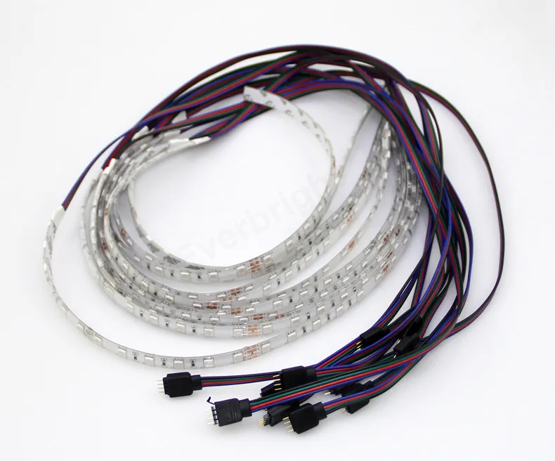 10 шт./лот Новое поступление Водонепроницаемая IP65 5050 SMD 0 4 м 24 светодиода 5 30