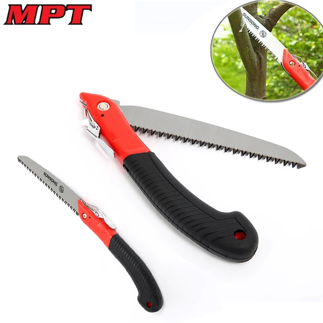 MPT Portable Trimming Saw Folding Fruit Tree Pruning Garden Hand saw Wooding Trimming Saws