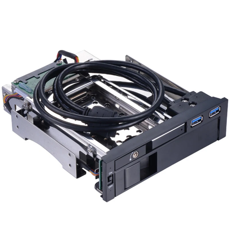  Carcasa de aluminio Sata de 25 pulgadas a 35 bandeja de Caddy de disco duro Sata Backplane 525 pulg