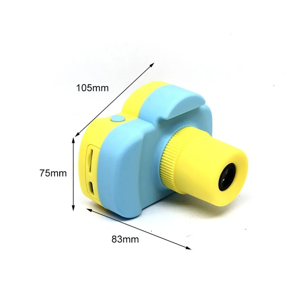 D23 Детская цифровая камера 1,5 дюймов ЖК-экран милый дизайн мини-камера Рождественский подарок на день рождения маленькая SLR фото видео