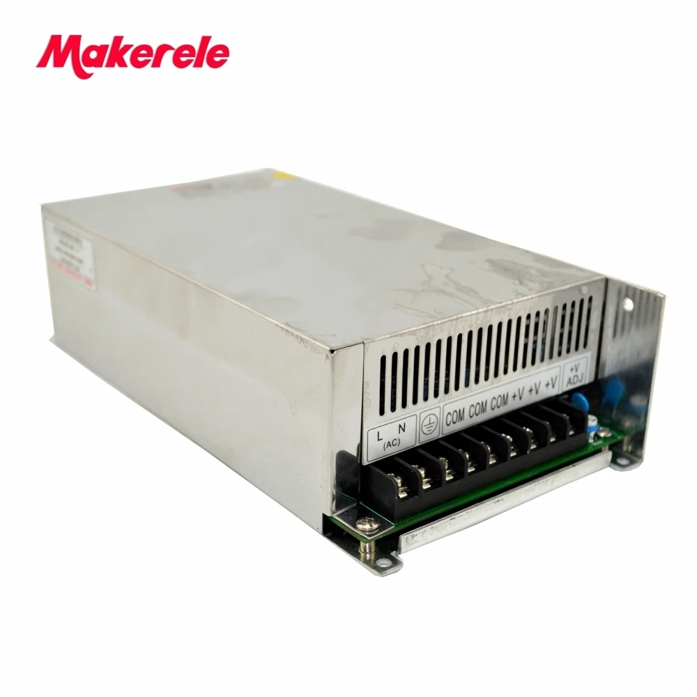 

16.6A CE Single Output Switching power supply for high quality 36v 600w S-600-36 CCTV camera LED Strip light AC to DC SMPS